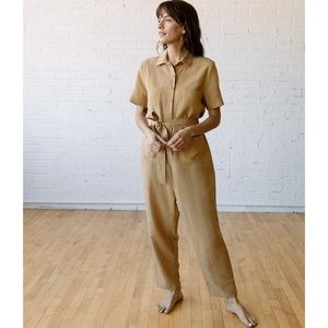 Tradlands Finn Linen Jumpsuit